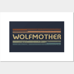 Wolfmother Retro Lines Posters and Art